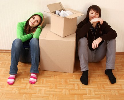 Moving team supporting a home relocation in Golders Green