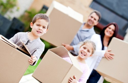 Furniture pick-up and transport service illustration