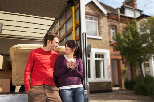 Free quote process for local van move in Golders Green